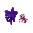 Cat rope toy KONG active red purple UK