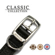 Classic Leather Dog Collar - Various Sizes
