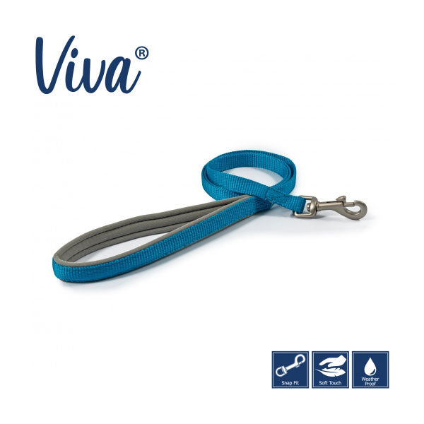 Padded dog lead Ancol Viva soft grip