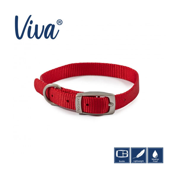 Dog collar Ancol Viva padded soft comfort