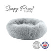 Dog bed Ancol super plush donut slate grey 50cm 70cm 100cm