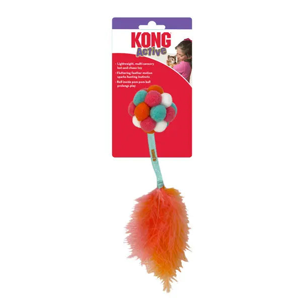 KONG interactive bubble ball cat toy active play!
