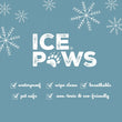 Ancol Ice Paws Cooling Bed waterproof and pet safe cooling gel mat for dogs providing heat relief and comfort
