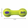 KONG Airdog Squeaker Dumbbell Small dog toy dimensions and size guide