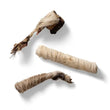 Natural hairy beef skin treats NAW 250g pack high protein dog chews