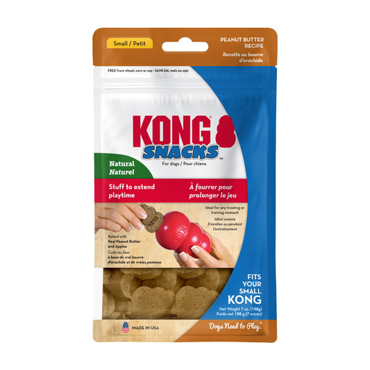 KONG Peanut Butter Snacks Dog Treats