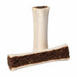 Natural buffalo stuffed bones dog treats long lasting chews with wholesome ingredients