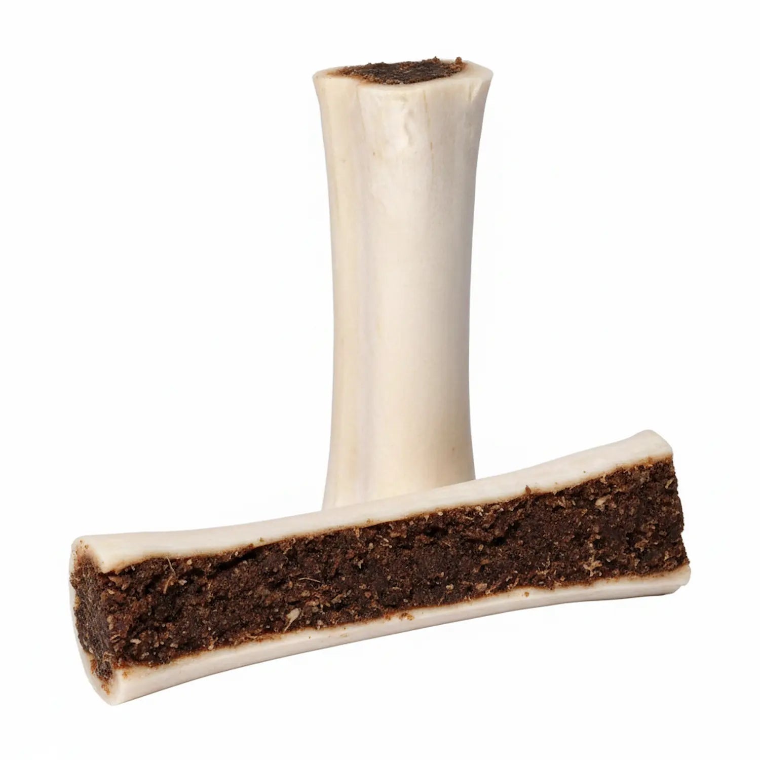 Natural buffalo stuffed bones dog treats long lasting chews with wholesome ingredients