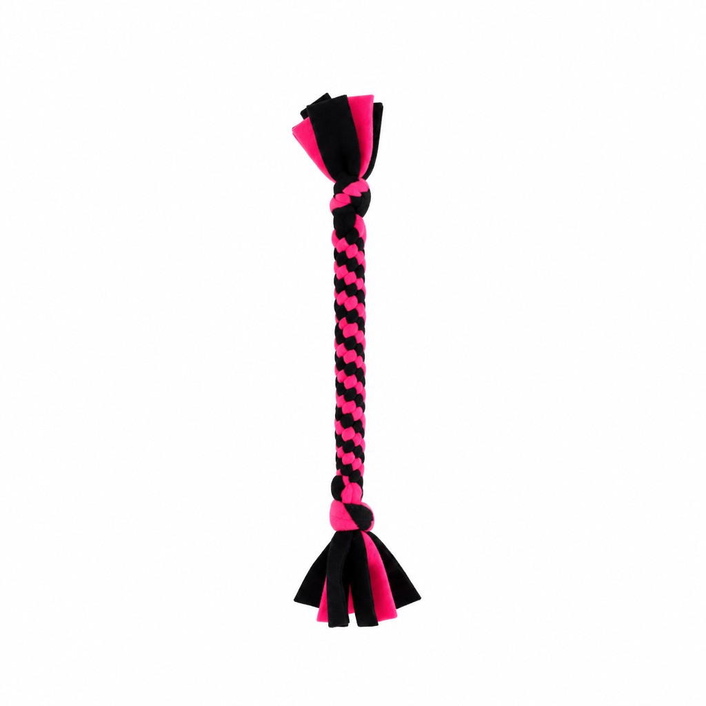 Handmade Anti-Pill Fleece Dog Tug Toy | Durable for Dogs & Puppies
